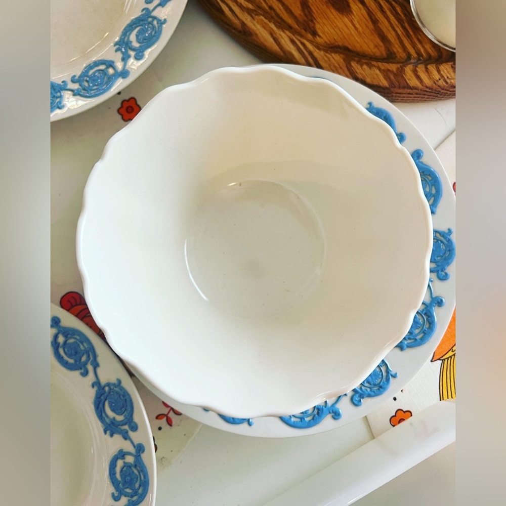 💙VINTAGE 1960’s 1970’s DINNERWARE PLATES BOWLS AND MILK GLASS BAKEWARE - Picture 8 of 10